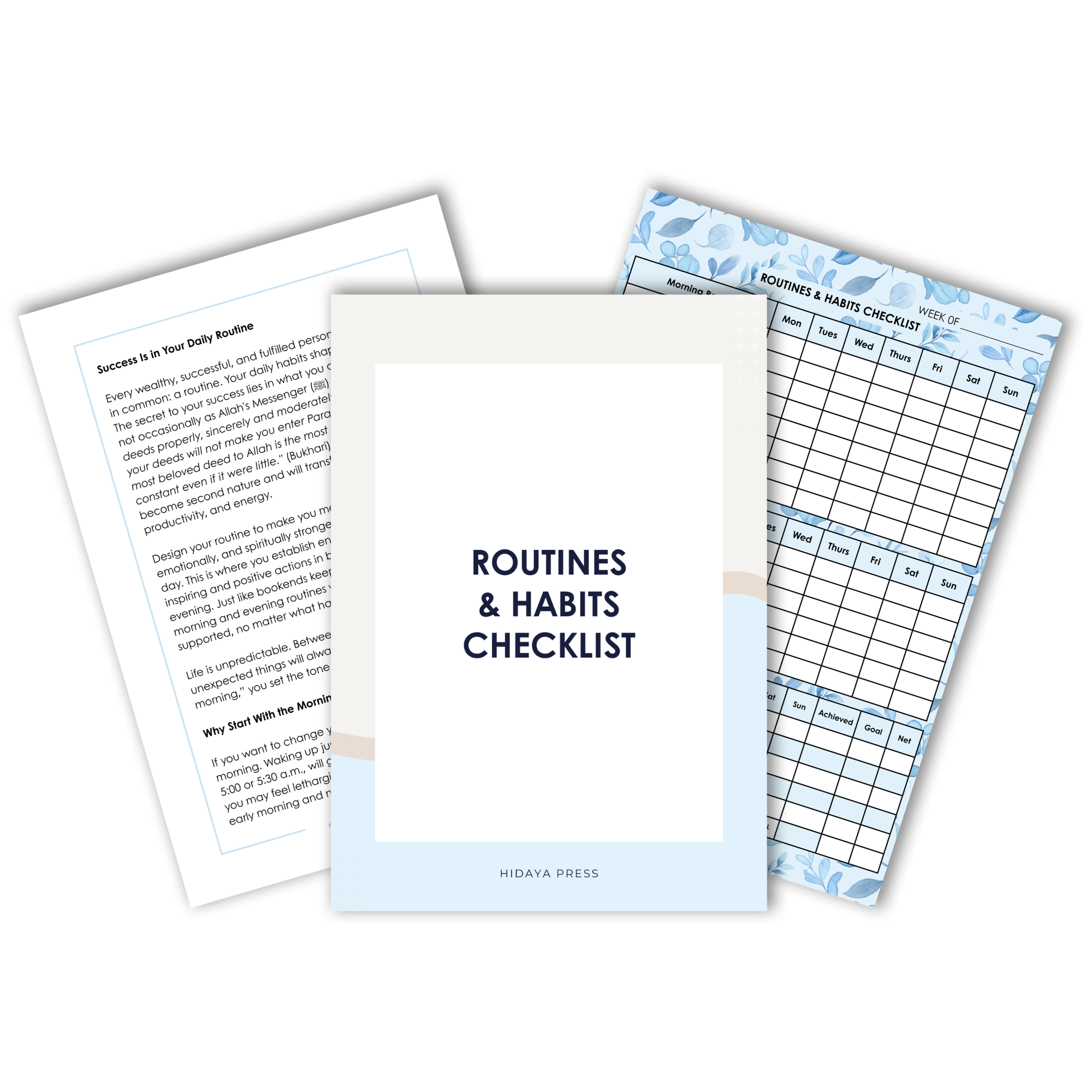 Routines & Habits Checklist