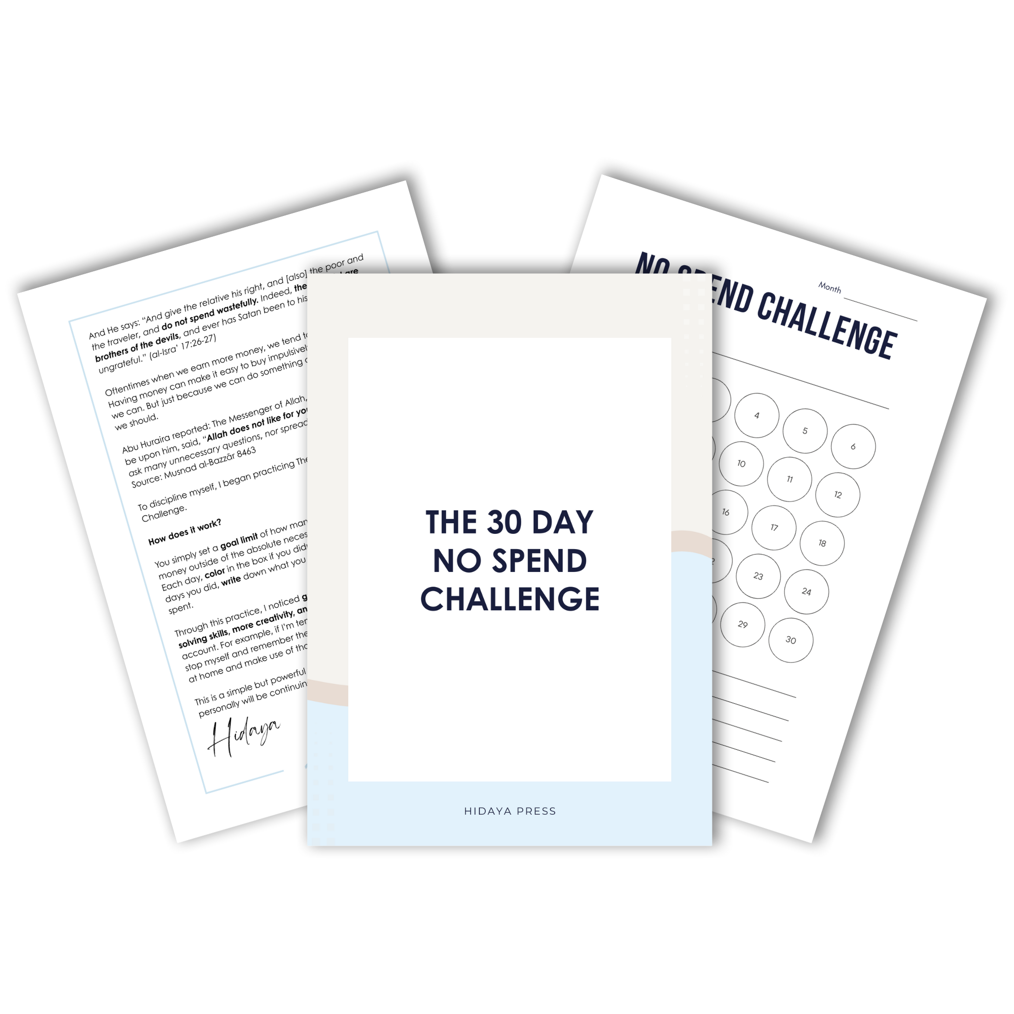The 30 Day No Spend Challenge